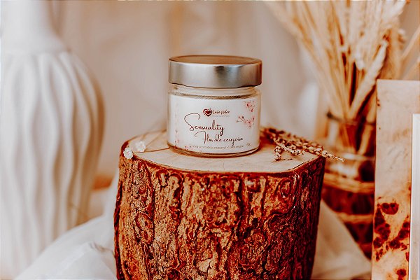 Vela Sensuality - Flor de cerejeira 150g