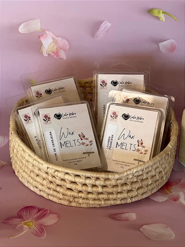Pastilhas tablet Wax Melts - 80g - Morango e chocolate