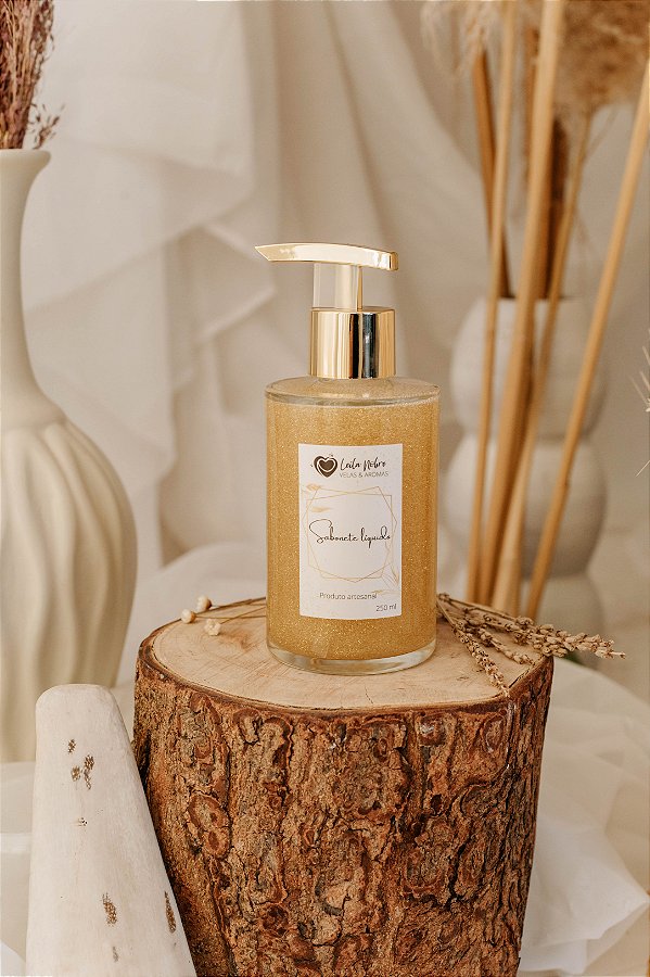 Sabonete Líq. artesanal GLITTER 250ml - Consultar disponibilidade