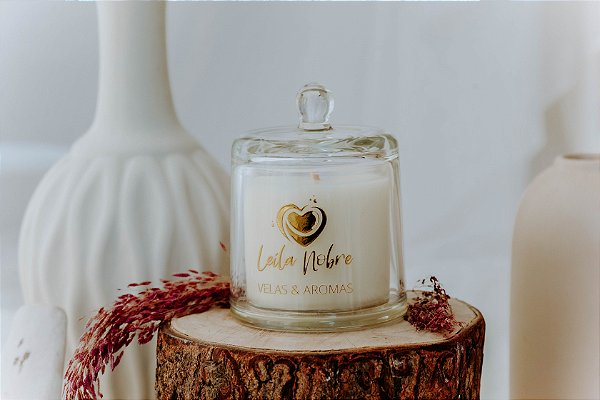 Vela cúpula - Jardim secreto Oásis Ambarado 170g