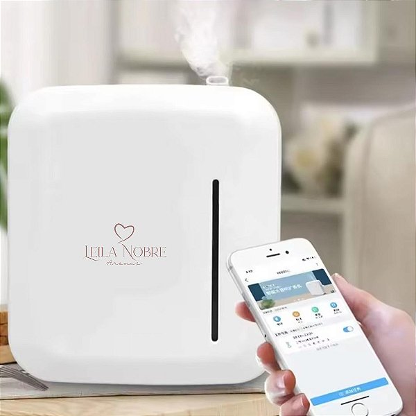 Máquina de aroma automática 80m2 Branca
