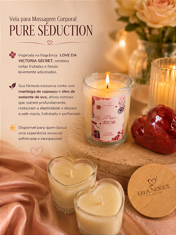 Vela de massagem Pure Séduction 60g