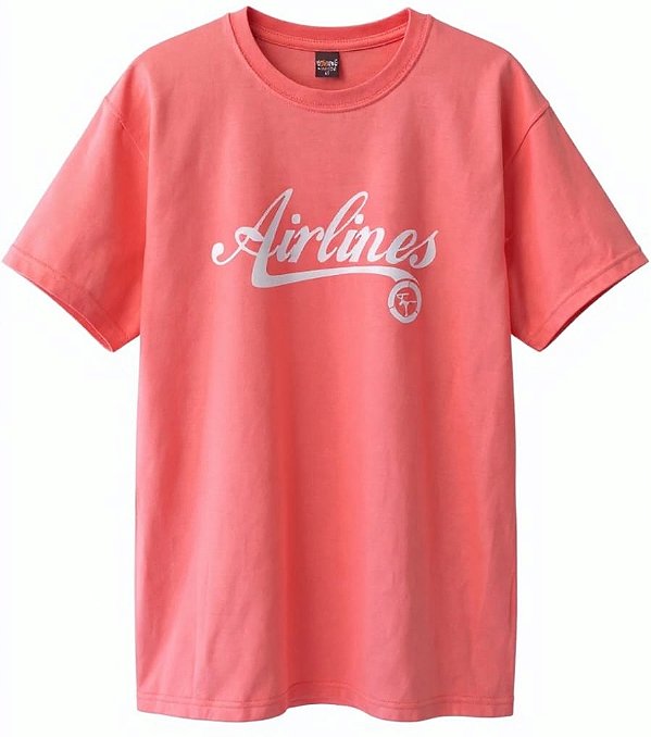 Camiseta Airlines Classic Coral
