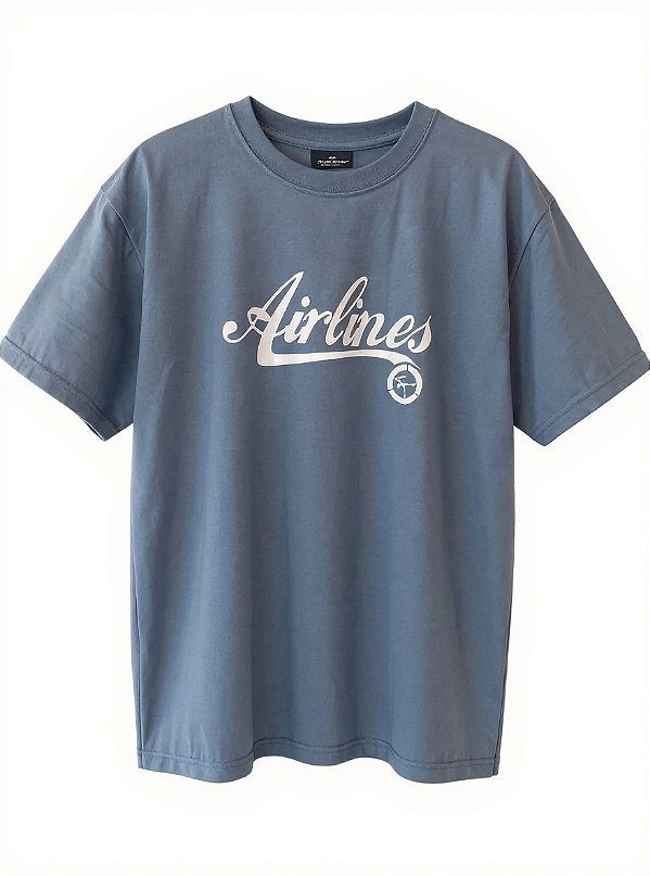 Camiseta Airlines Classic Chumbo