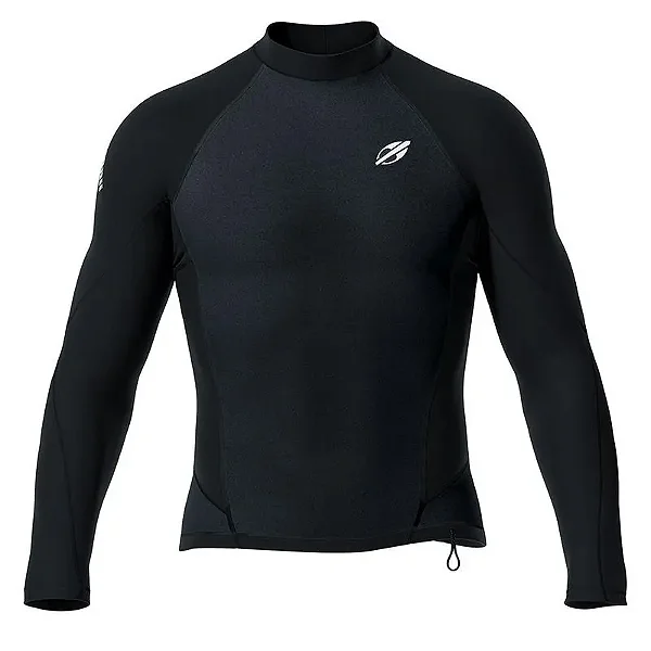 Camiseta manga longa extraline Mormaii Preta