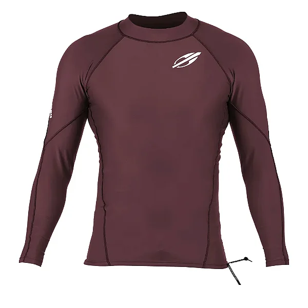 Camiseta manga longa extraline Mormaii Vinho