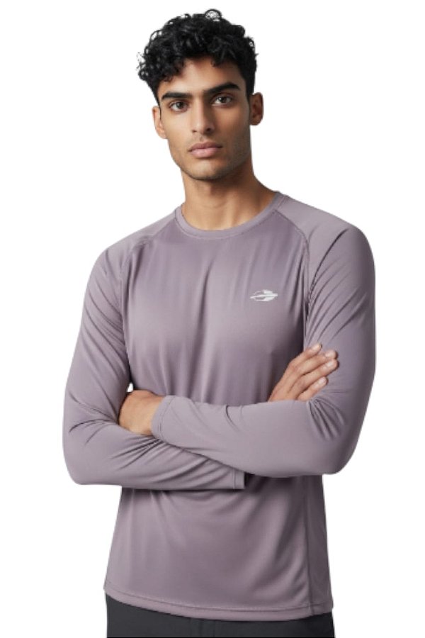 Camiseta dry action Mormaii - Cinza