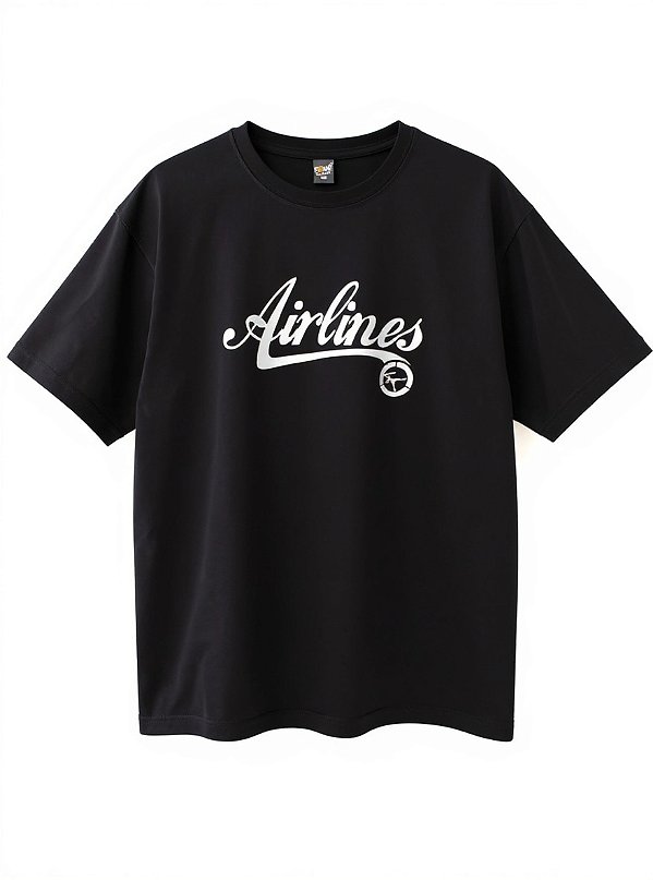 Camiseta Airlines Classic Preta