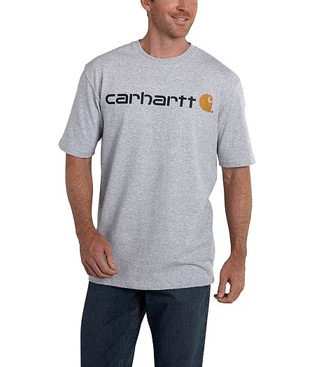 CARHARTT - Camiseta Logo Graphic Loose Fit "Cinza" -NOVO-