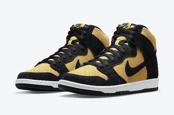 Nike sb dunk sales high yellow