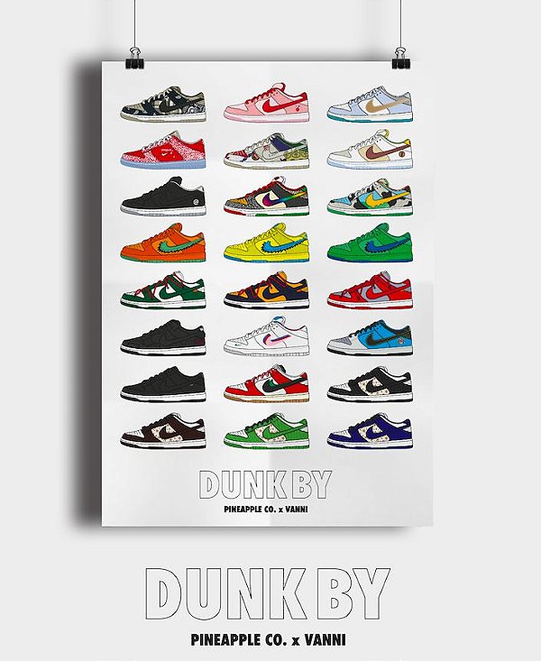 POSTER - Dunk By Pineapple Co. x Vanni -NOVO-