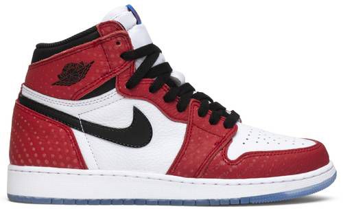 NIKE - Air Jordan 1 Retro GS "Spider-Man Origin Story" -NOVO-