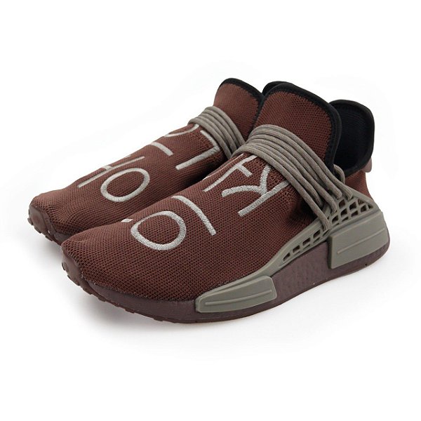 ADIDAS x PHARRELL - NMD Hu "Chocolate" -NOVO-