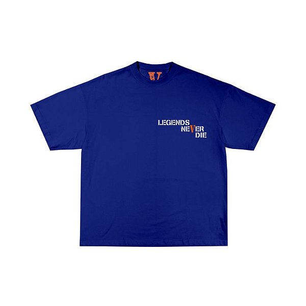 VLONE x JUICE WRLD - Camiseta 999 "Azul" -NOVO-