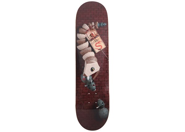 SUPREME - Shape de Skate "Mike Hill Snake Trap" -NOVO-