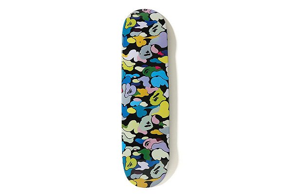 BAPE - Shape de Skate A Bathing Ape Camo Multi "Preto" -NOVO-