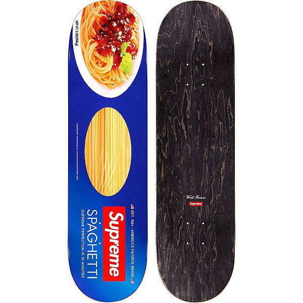 SUPREME - Shape de Skate Spaghetti "Azul" -NOVO-