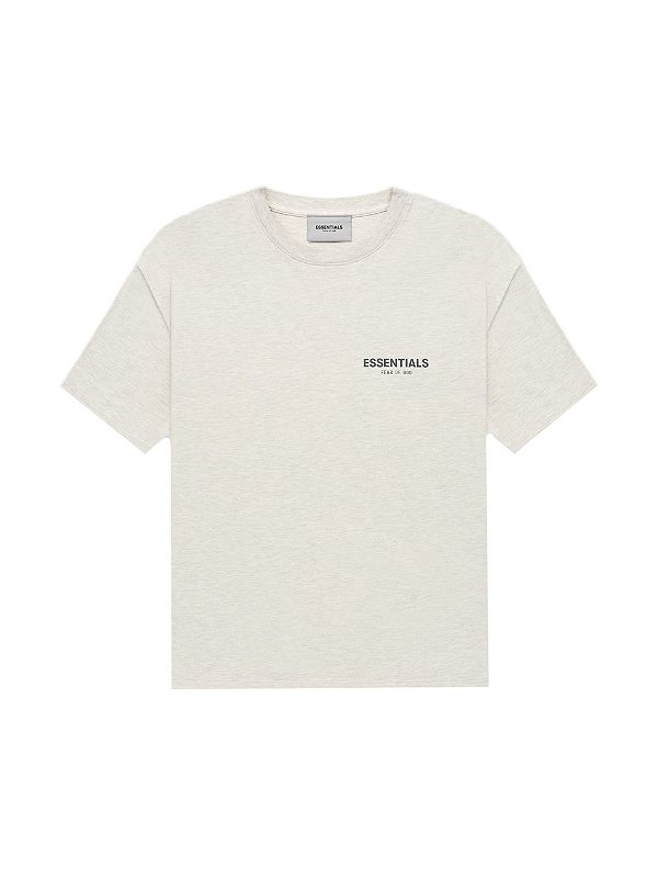 FOG - Camiseta Essentials Core Collection "Light Heather Oatmeal" -NOVO-