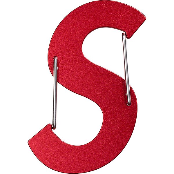 SUPREME x NITE IZE - Chaveiro S Logo "Vermelho" -NOVO-