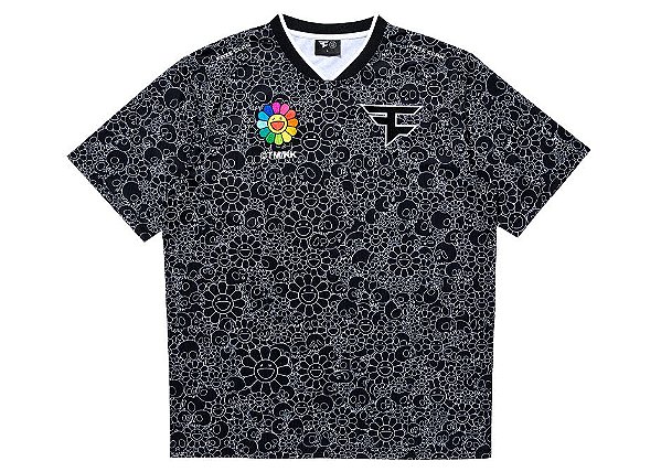 TAKASHI MURAKAMI x FAZE CLAN - Camisa Jersey "Preto" -NOVO- - Pineapple Co.  | 100% Autentico | Itens Exclusivos e Limitados.