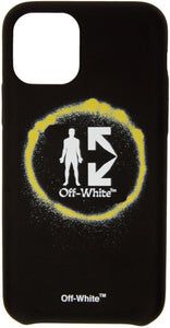 OFF-WHITE - Capa Iphone 11Pro "Spray Circle" -NOVO-