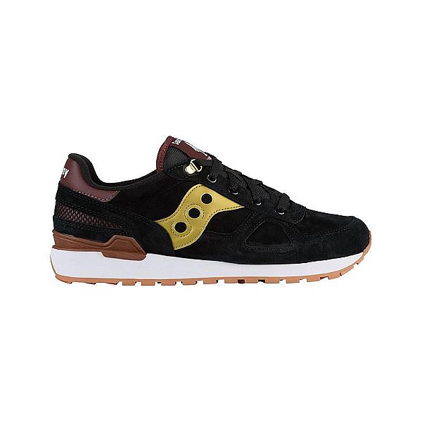 SAUCONY - Shadow Original Suede "Black/Gold" -NOVO-