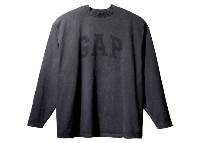 GAP x YEEZY - Camiseta Manga Longa Dove Engineered by Balenciaga "Preto" -NOVO-
