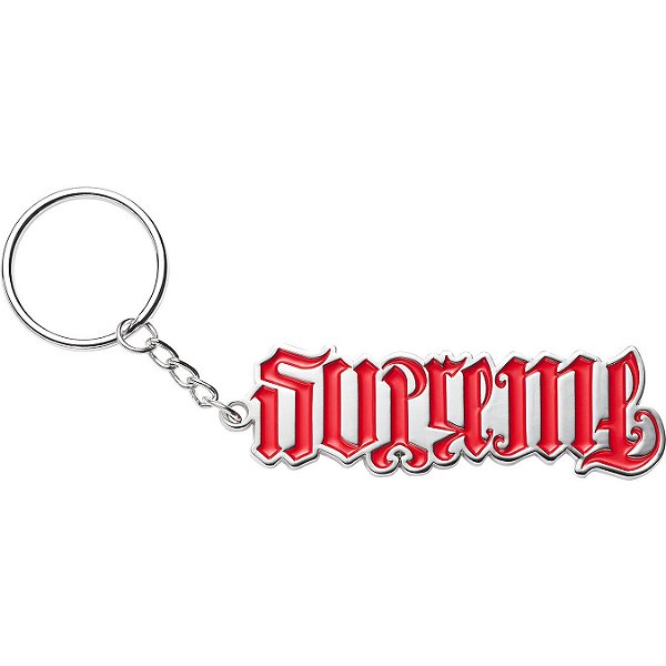 SUPREME - Chaveiro Ambigram "Vermelho" -NOVO-