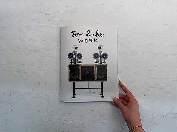 TOM SACHS - Revista Work Catalogue "Branco/Preto" -NOVO-