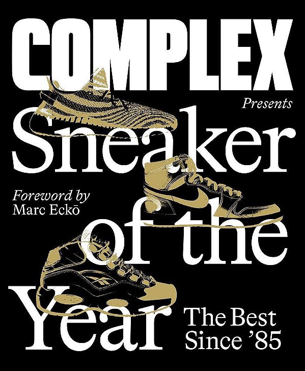 COMPLEX - Livro Sneaker Of The Year The Best Since '85" -NOVO-