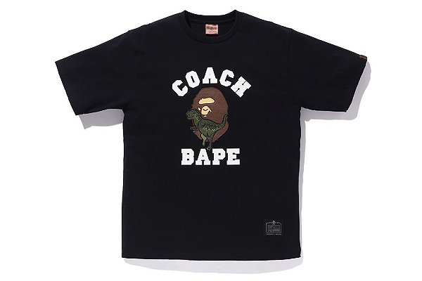 BAPE x COACH - Camiseta Rexy "Preto" -NOVO-