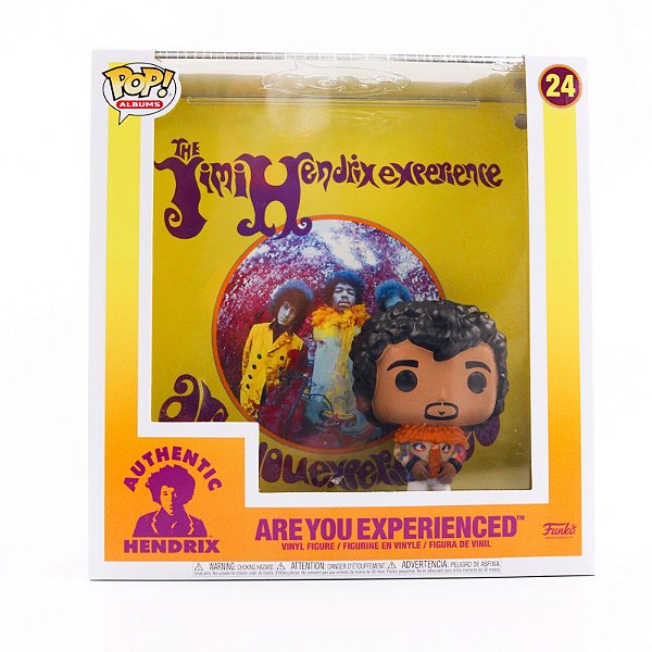 FUNKO POP! - Boneco Jimi Hendrix #24: Are You Experience -NOVO-