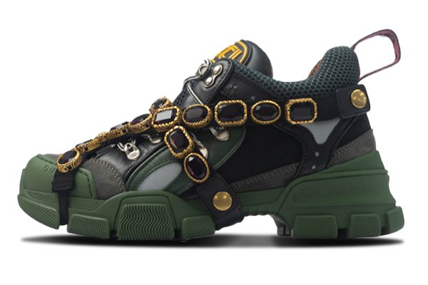 GUCCI - Flashtrek SEGA "Green Removable" -USADO-