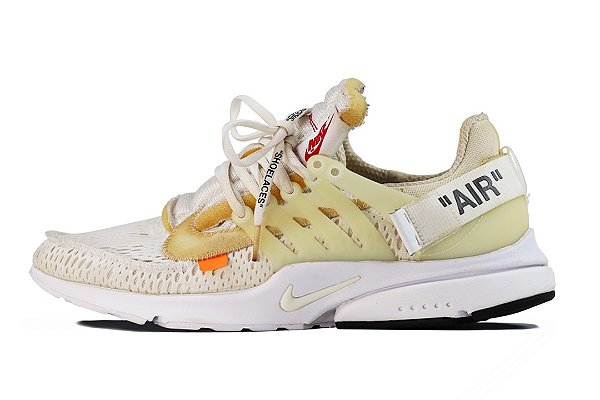 NIKE x OFF-WHITE - Air Presto "White" (Condição: 8/10)  -USADO-