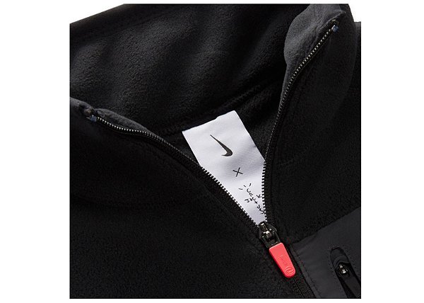 Travis Scott CACT.US CORP x Nike M NRG BH Quarter Zip Jacket Black - The Game Never Stops