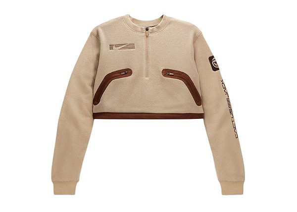 NIKE x TRAVIS SCOTT - Cropped NRG Cact.us Corp BH "Creme" -NOVO-