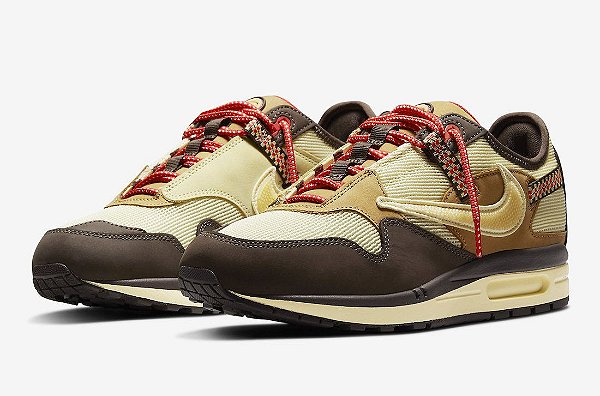 NIKE x TRAVIS SCOTT - Air Max 1 Cactus Jack "Baroque Brown" -NOVO-