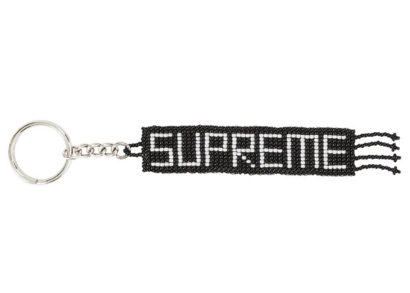 SUPREME - Chaveiro Beaded "Preto" -NOVO-