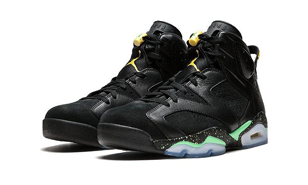 NIKE - Air Jordan 6 Retro "Brazil World Cup" -NOVO-