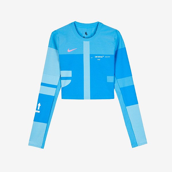 Blue nike easy sales run top