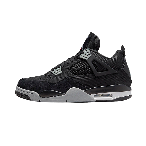 NIKE - Air Jordan 4 Retro "Black Canvas" -NOVO-