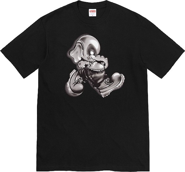 SUPREME - Camiseta Elephant "Preto" -NOVO-