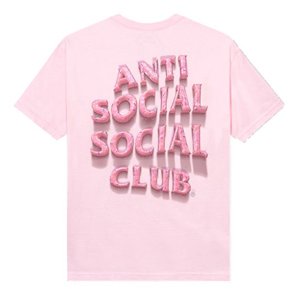 ANTI SOCIAL SOCIAL CLUB - Camiseta Sprinkling Tears "Rosa" -NOVO-