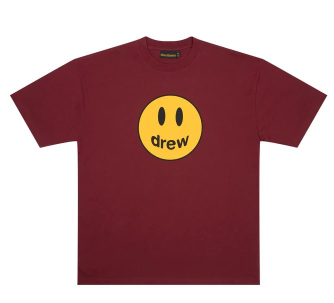 DREW HOUSE - Camiseta Mascot "Vinho" -NOVO-