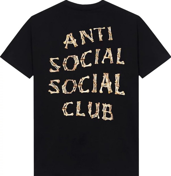 ANTI SOCIAL SOCIAL CLUB - Camiseta Breaking Point "Preto" -NOVO-