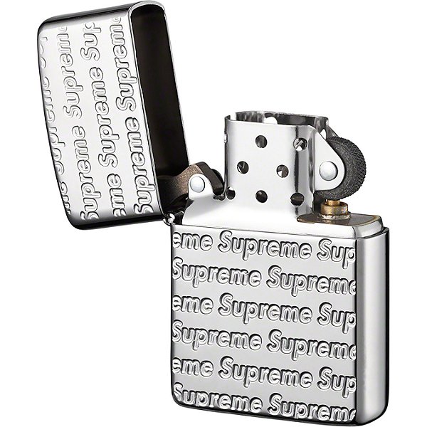 SUPREME x ZIPPO Isqueiro Reapeat Engraved