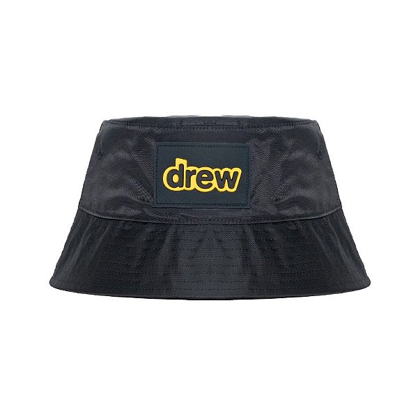 DREW HOUSE - Chapéu Bucket Secret Patch Nylon "Preto" -NOVO-