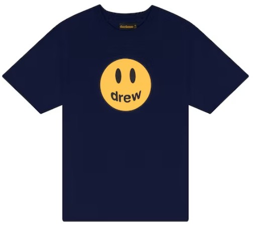 DREW HOUSE - Camiseta Mascot "Azul Escuro" -NOVO-