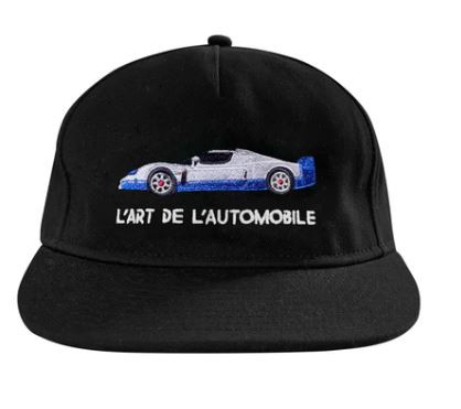L'ART AUTOMOBILE - Boné You Are What You Drive Maserati MC12 "Preto" -NOVO-