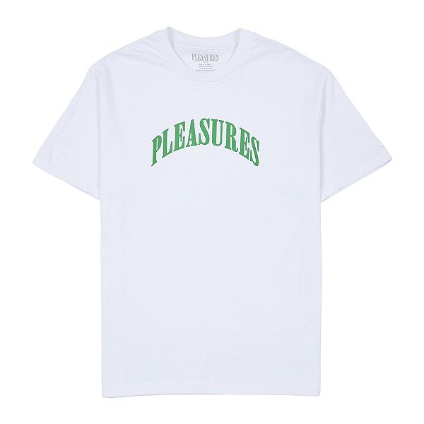 PLEASURE - Camiseta Surprise "Branco/Verde" -NOVO-